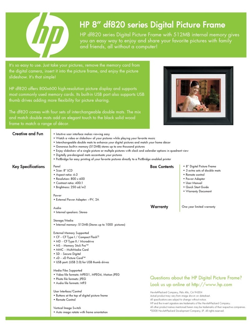 HP DF820B3 User manual
