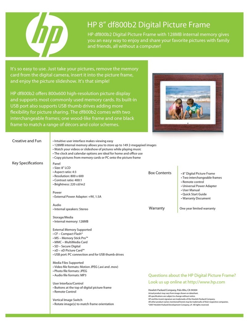 HP df800 Series User manual