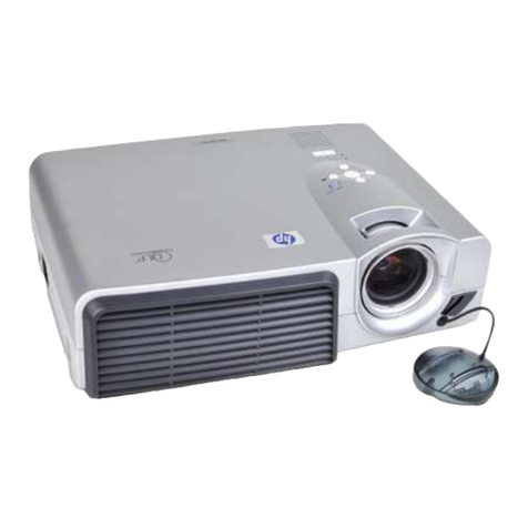 HP Vp6110 - Digital Projector SVGA DLP Manual HP Vp6110 - Digital Projector SVGA DLP Manual
