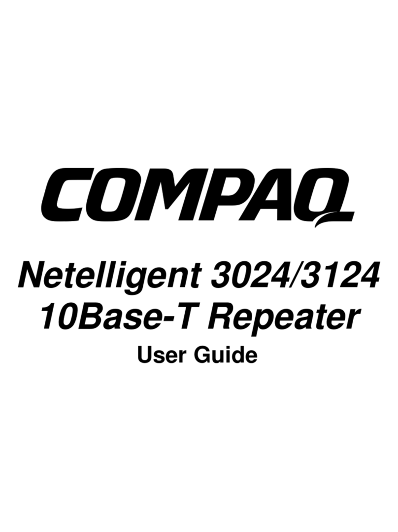 Compaq Netelligent 3024 User manual Compaq Netelligent 3024 User manual