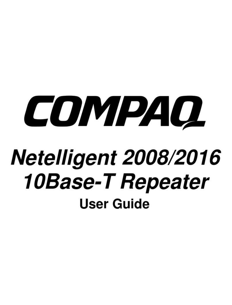 Compaq Netelligent 2008 user guide