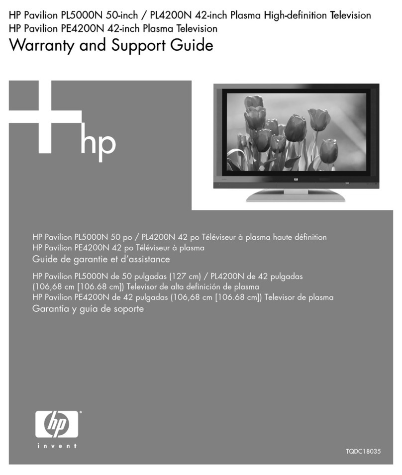 HP Pavilion PE4200N Warranty and Support Guide