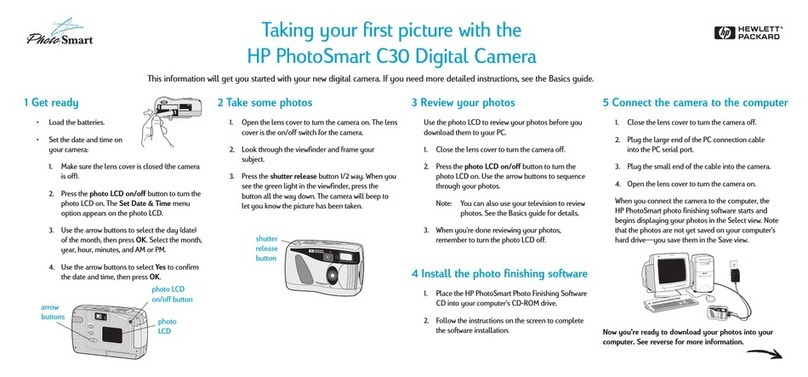 HP Photosmart c20 quick start guide