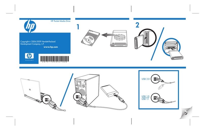 HP PD5000Z User manual
