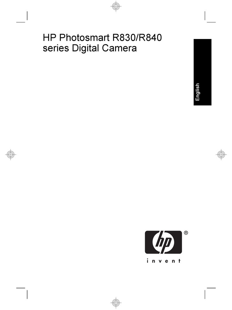 HP R837 - Photosmart 7MP Digital Camera User manual