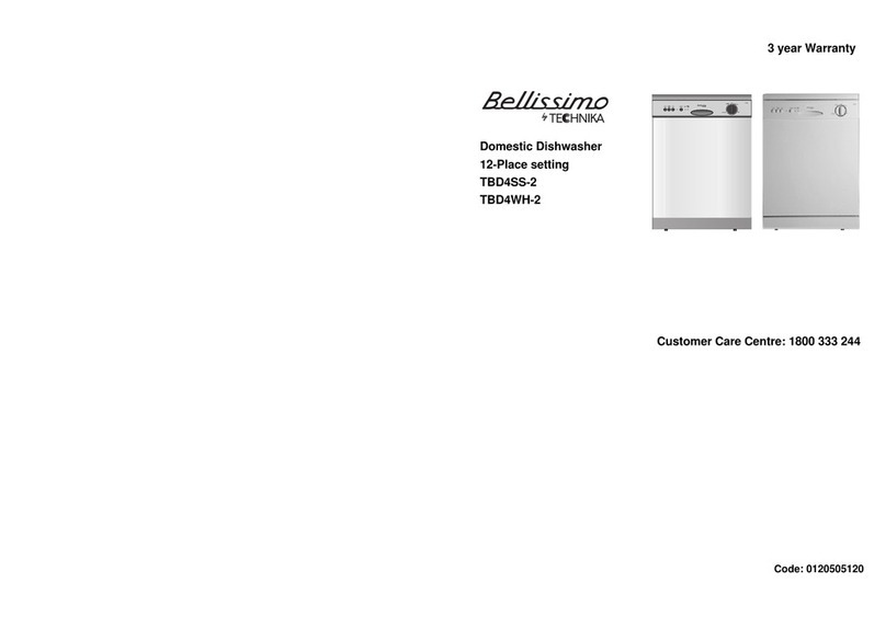 Technika Belissimo TBD4SS-2 User manual