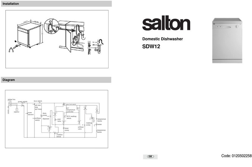 Salton SDW12 user manual