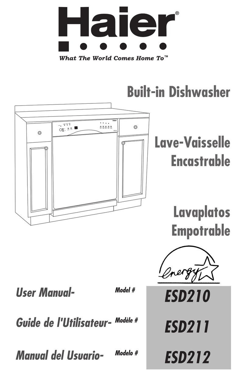 Haier ESD210 user manual