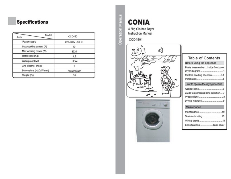 CONIA CCD4501 instruction manual
