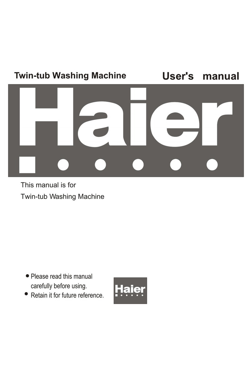 Haier XPB35-BS user manual