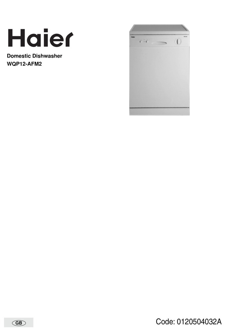 Haier WQP12-AFM2 user manual