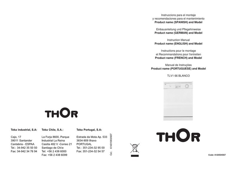 THOR TLV1 66 BLANCO User manual