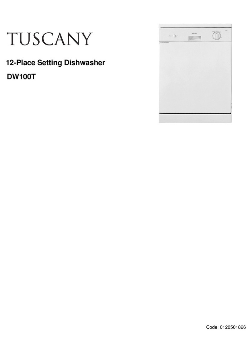 Tuscany DW100T user manual
