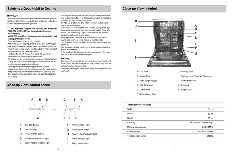 Haier DDW101S User manual