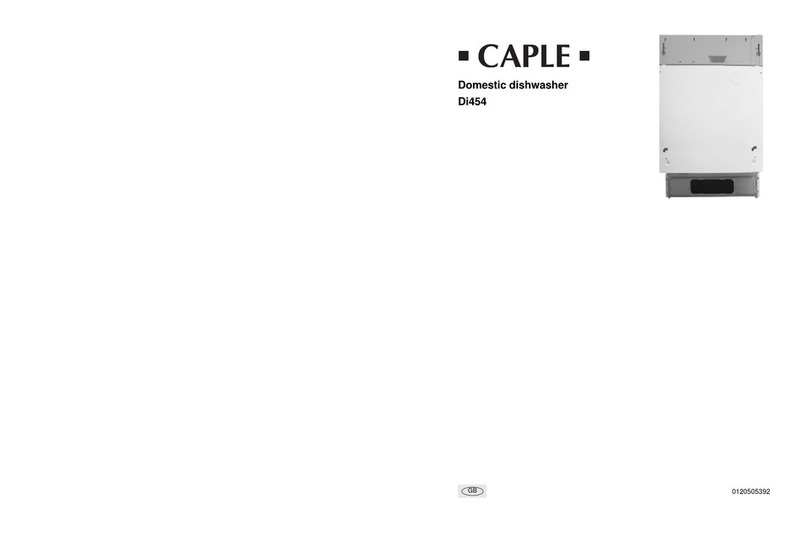 Caple Di454 user manual