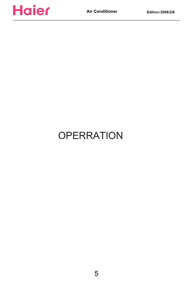 Haier HWS24VH6 - Cool Heat Window Air User manual