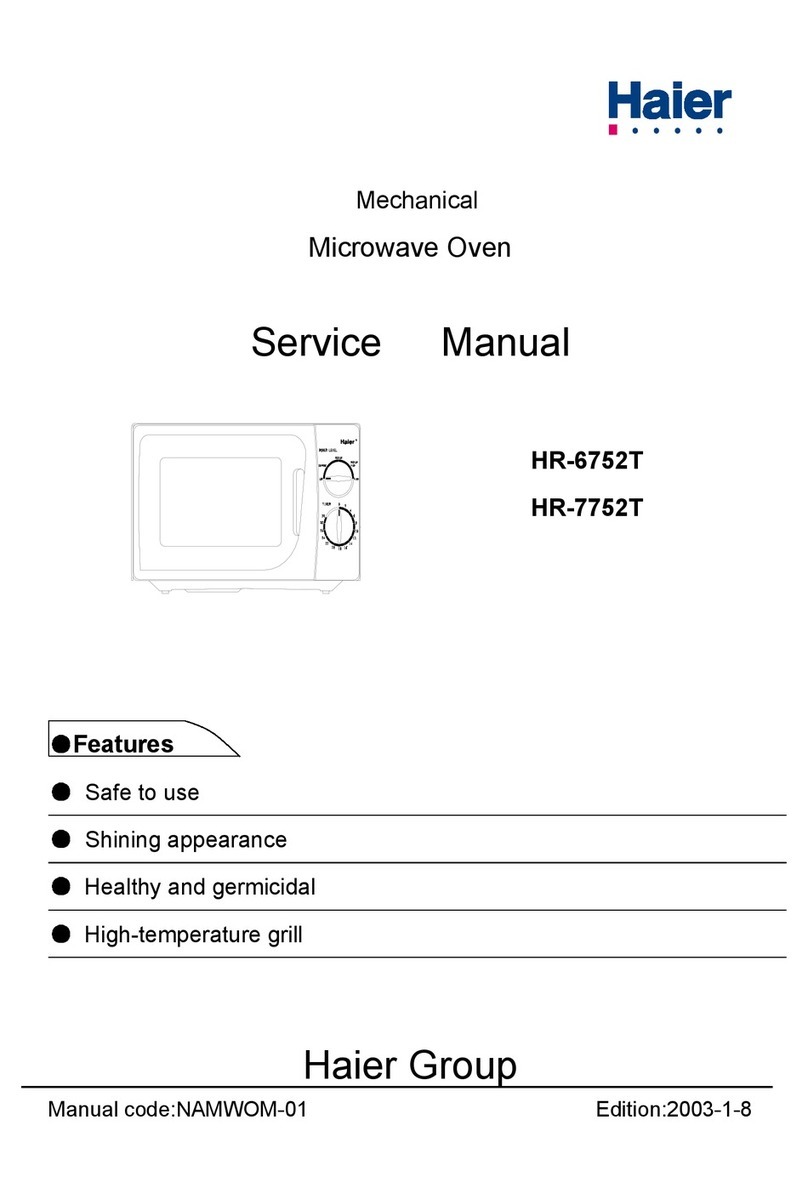 Haier HR-6752T User manual