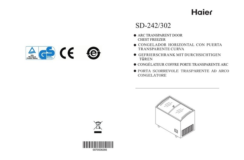 Haier SD-242 User manual