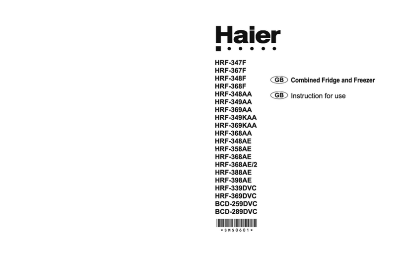 Haier BCD-259DVC User manual
