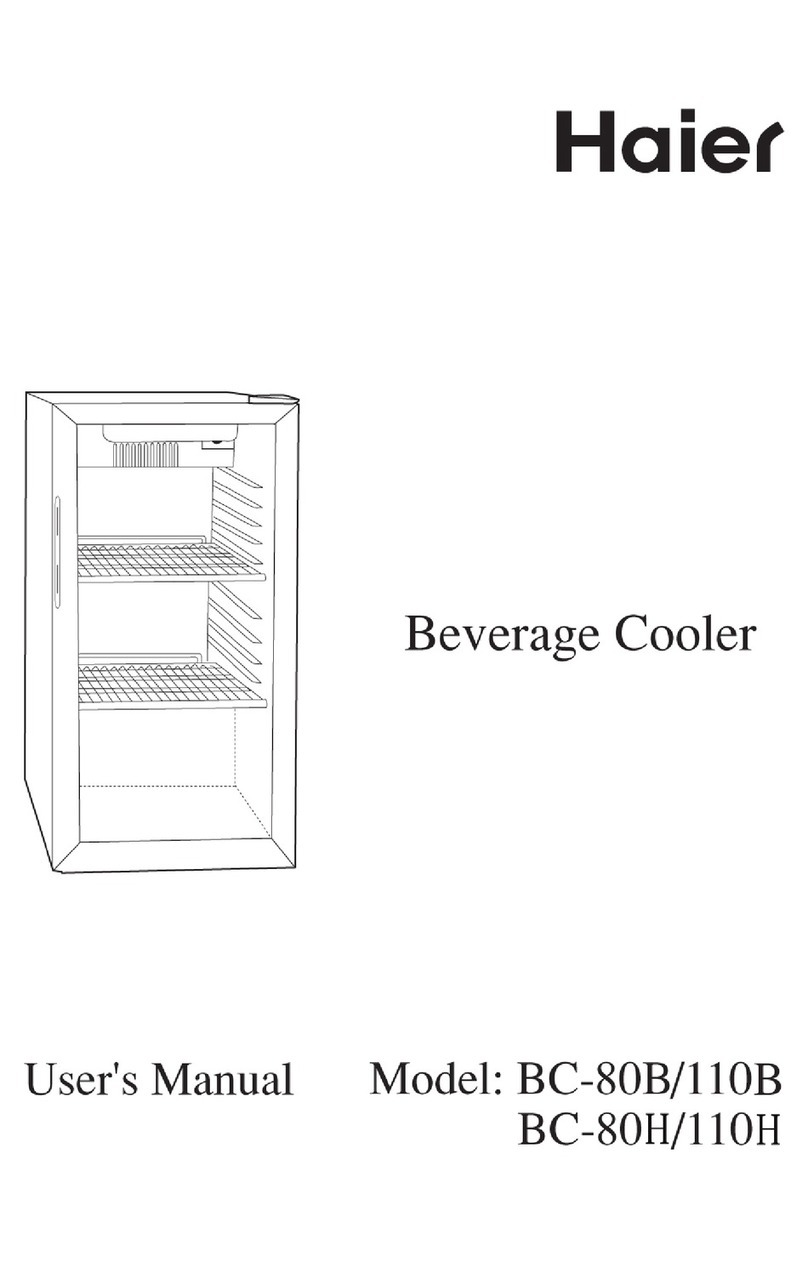 Haier BC-110B User manual Haier BC-110B User manual
