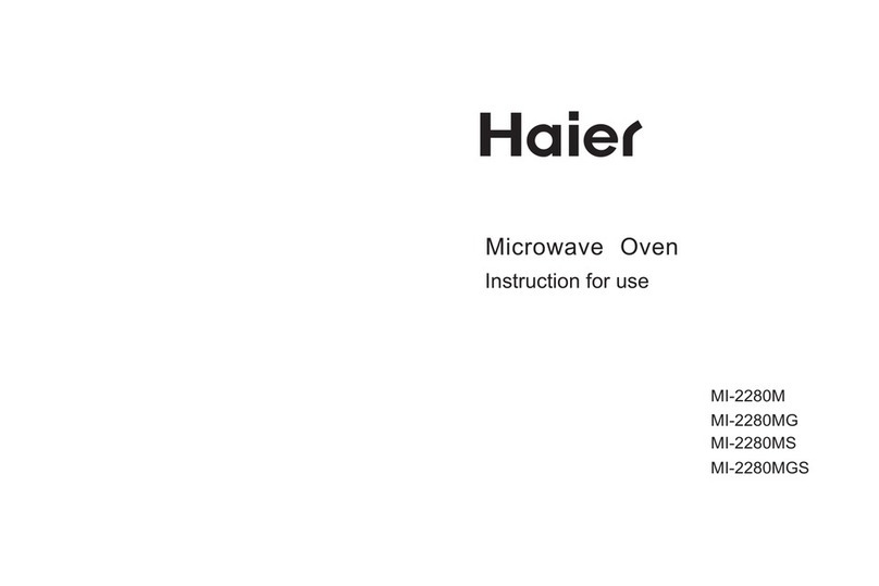 Haier MI-2280M User manual Haier MI-2280M User manual
