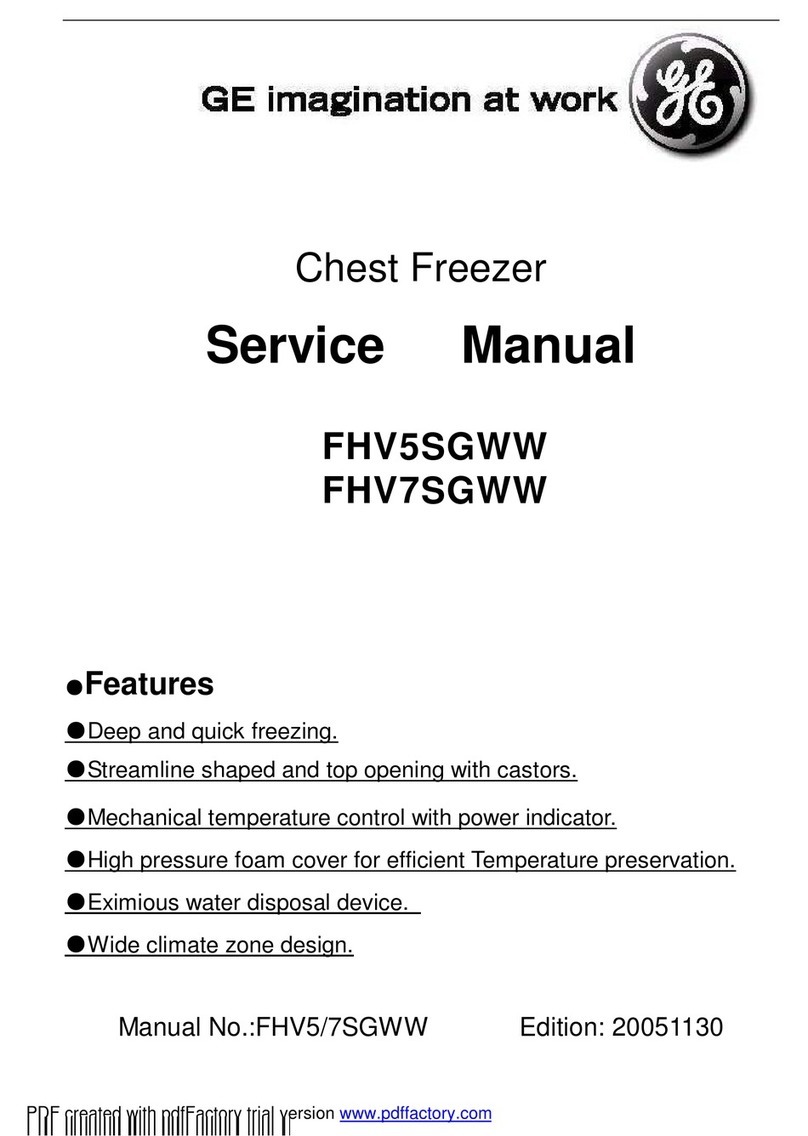 GE FHV5SGWW User manual GE FHV5SGWW User manual