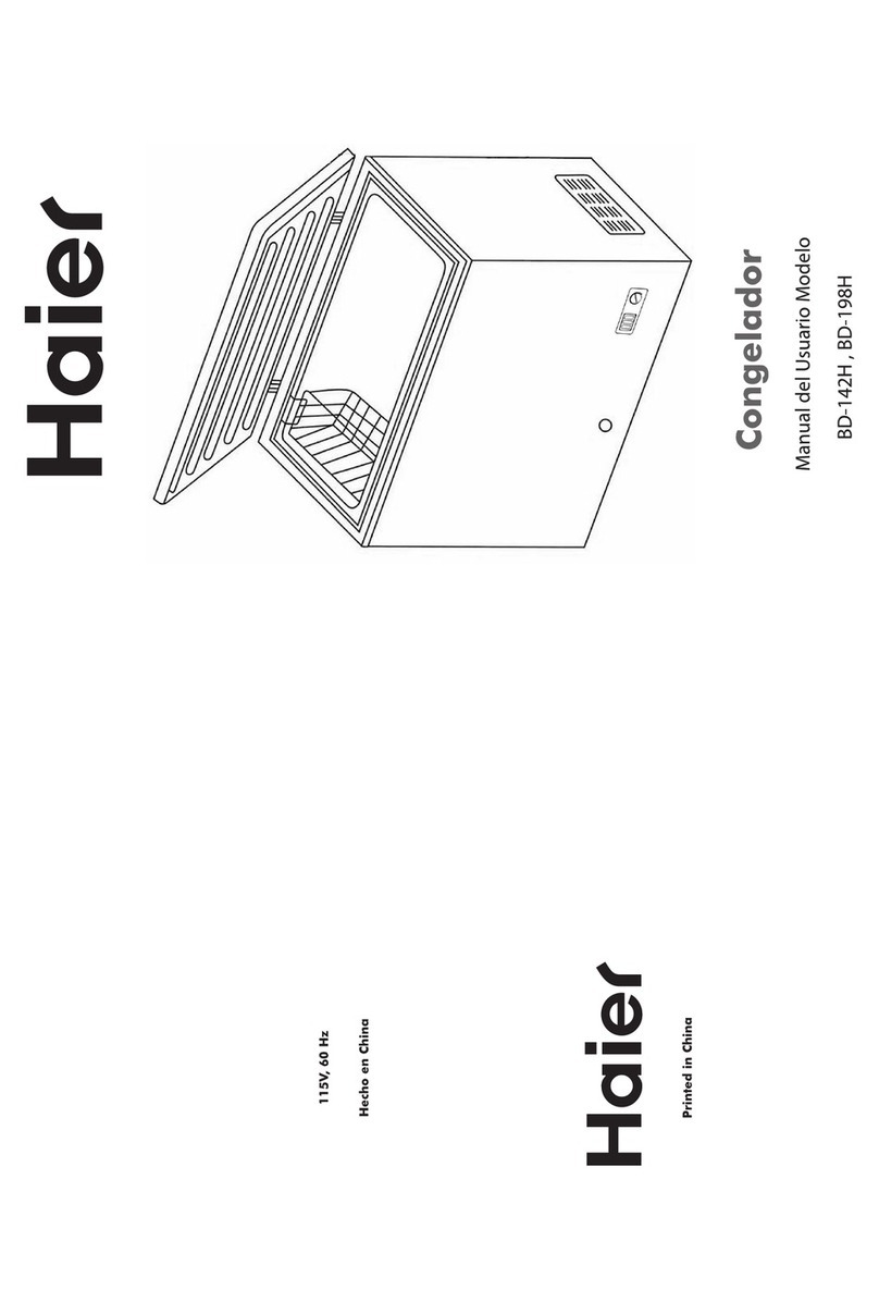 Haier BD-142H User manual