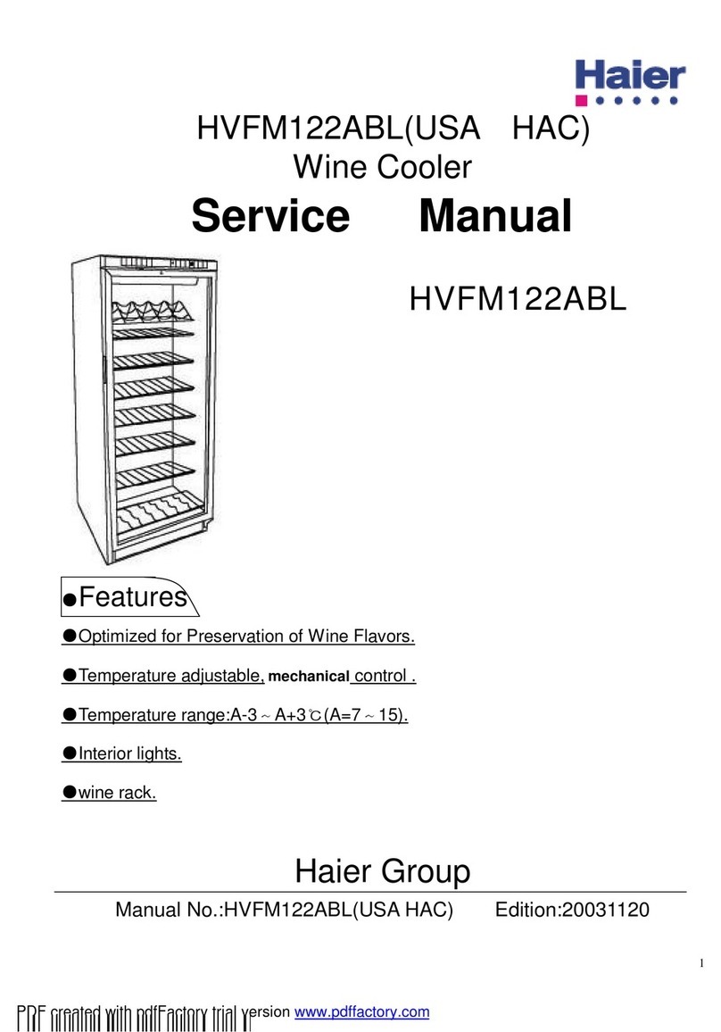 Haier HVFM122ABL User manual Haier HVFM122ABL User manual