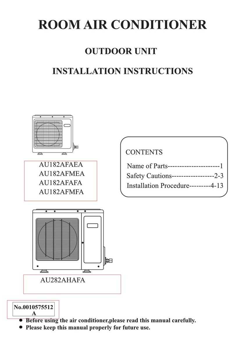 Haier AU182AFAEA User manual