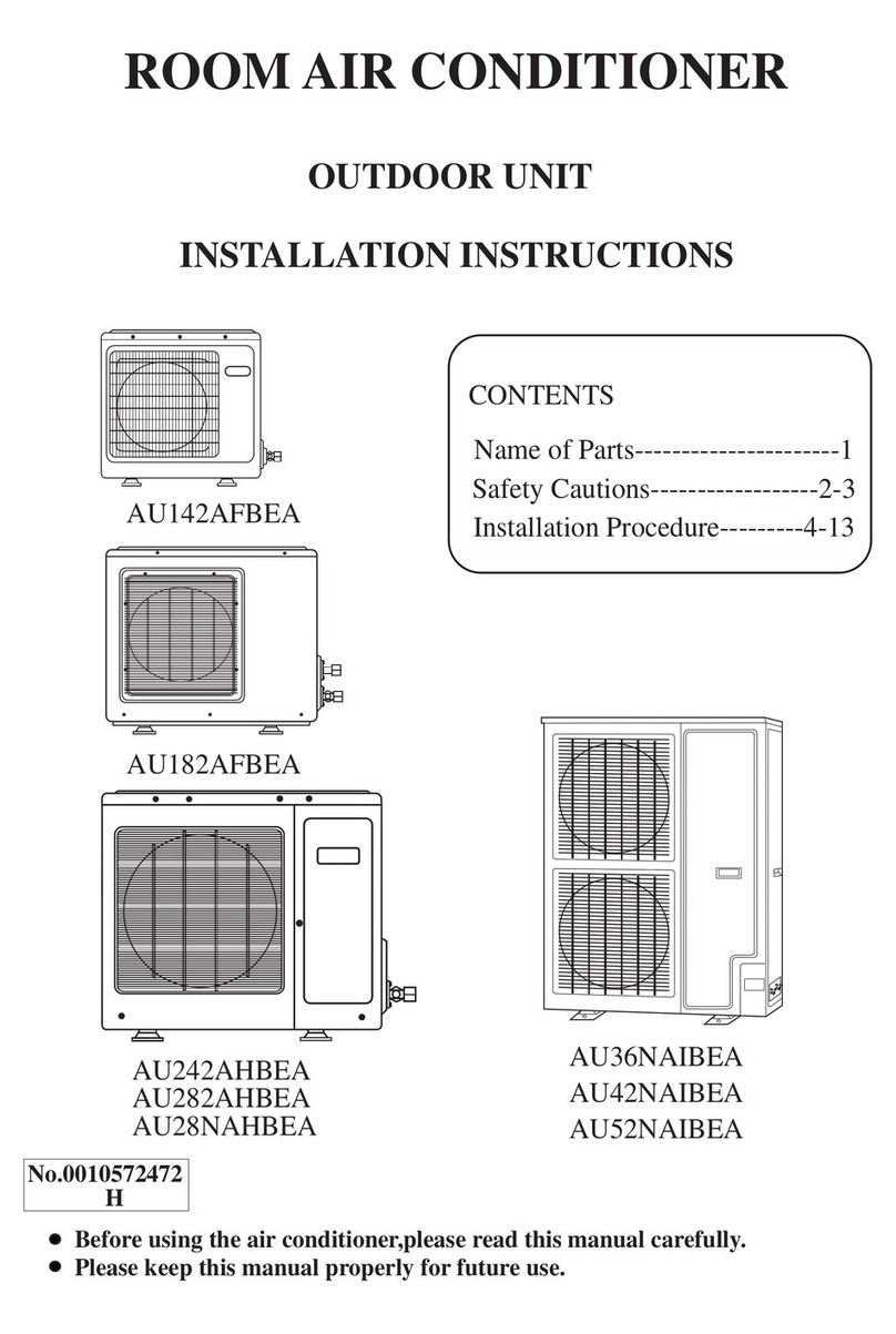 Haier AU142AFBEA User manual