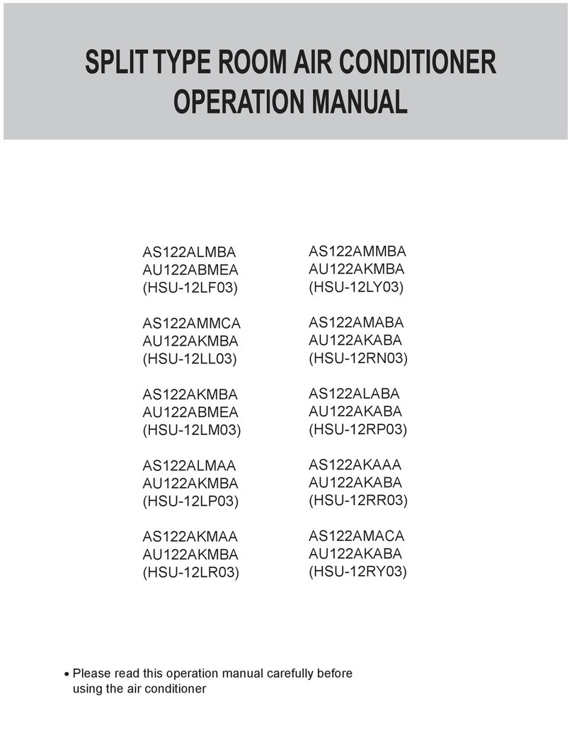 Haier AS122AKAAA User manual