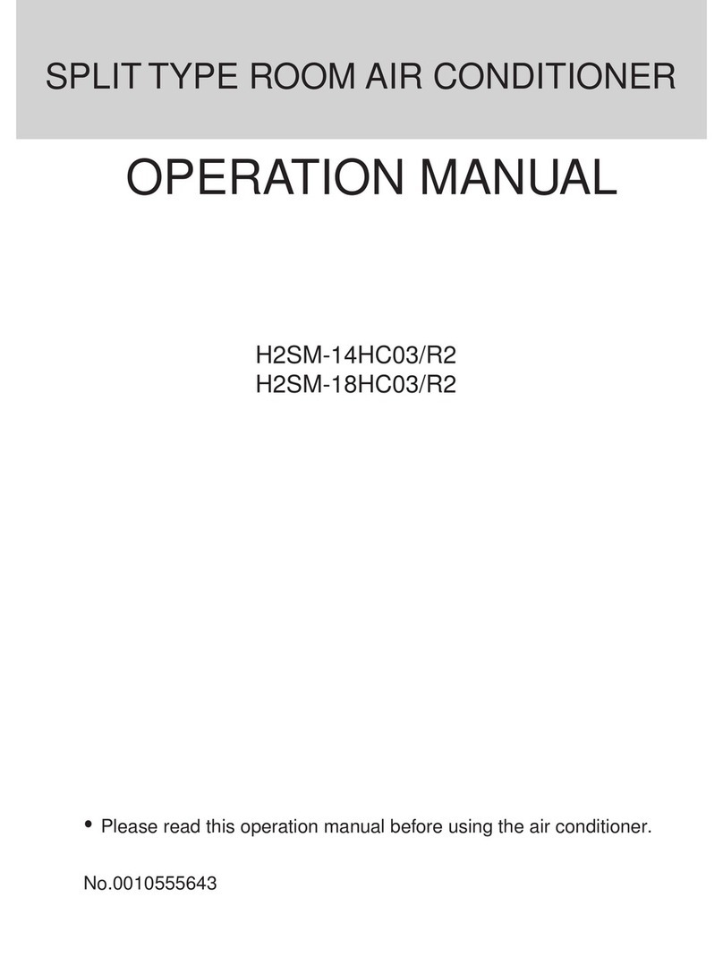 Haier H2SM-14HC03/R2 User manual Haier H2SM-14HC03/R2 User manual