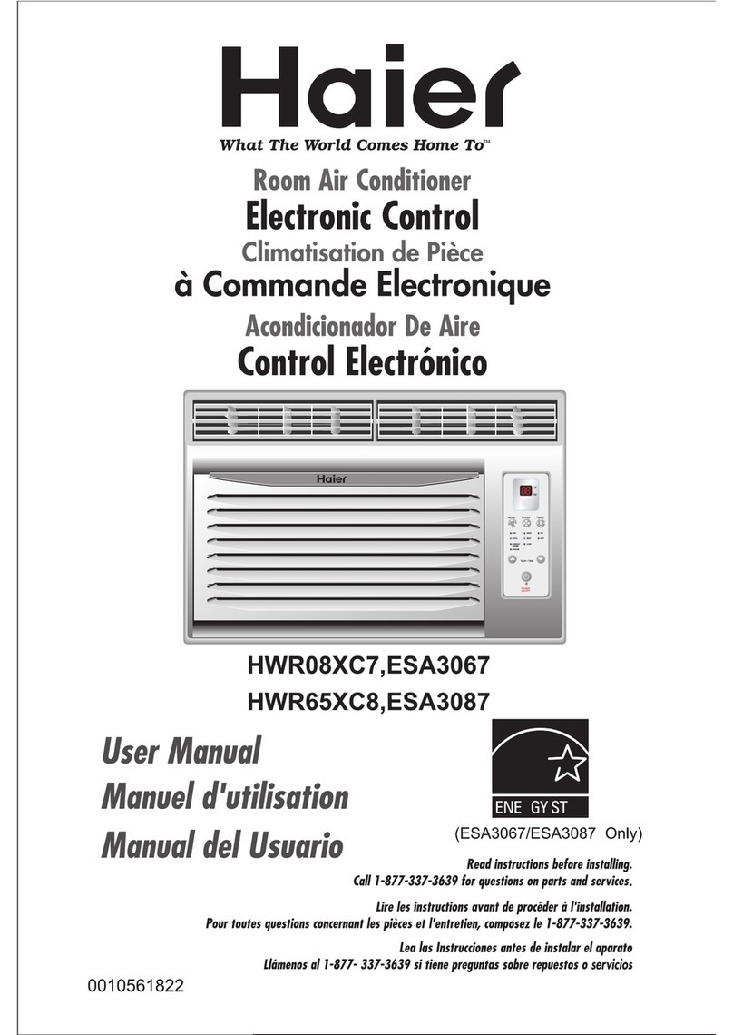 Haier ESA3067 - annexe 1 User manual Haier ESA3067 - annexe 1 User manual