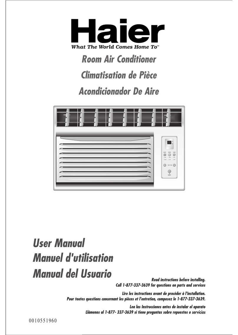 Haier ESA3055 User manual