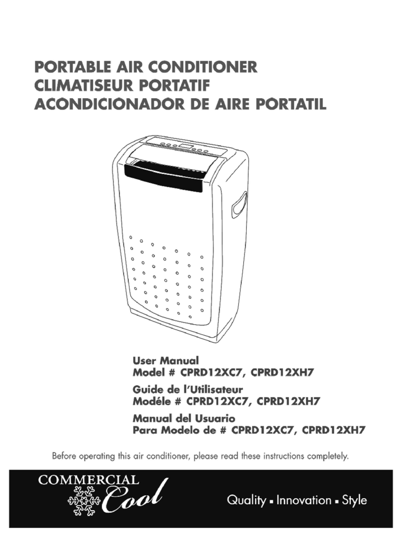 Haier Commercial Cool CPRD12XC7 User manual Haier Commercial Cool CPRD12XC7 User manual