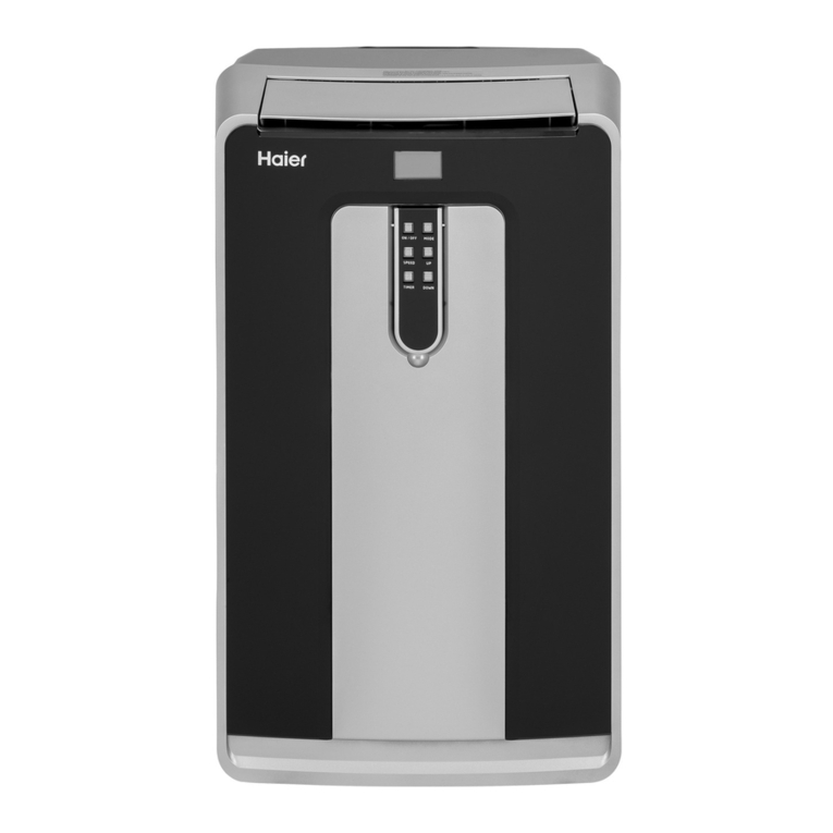 Haier CPN10XC9 - Portable Air Conditioner 10,000 BTU Cooling... User manual