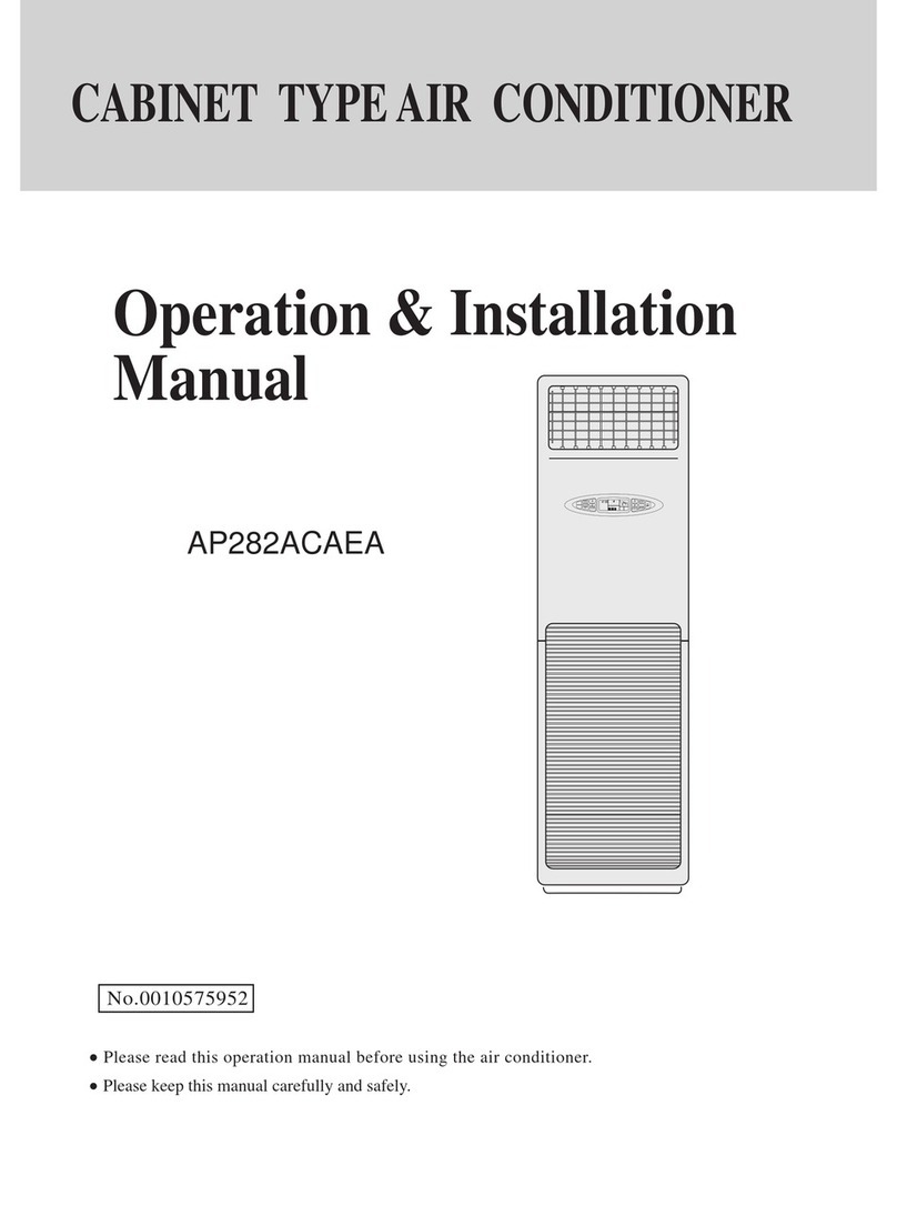 Haier AP282ACAEA Specification sheet Haier AP282ACAEA Specification sheet