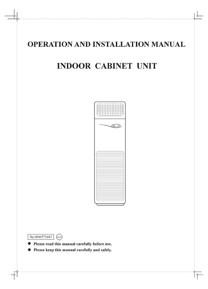Haier AP182FAAHA Operation and installation manual