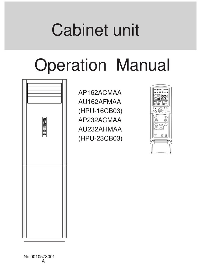 Haier AP162ACMAA User manual