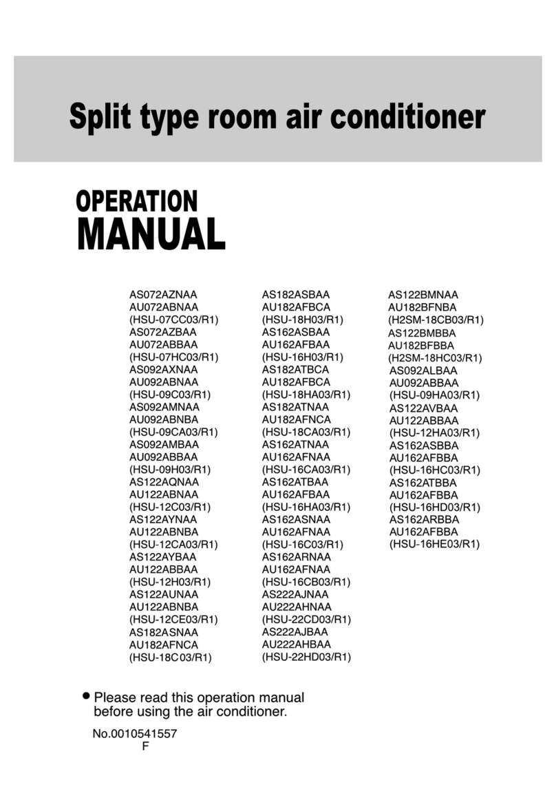 Haier AS072AZBAA User manual
