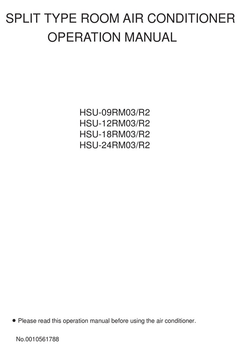 Haier HSU-09RM03/R2 User manual Haier HSU-09RM03/R2 User manual