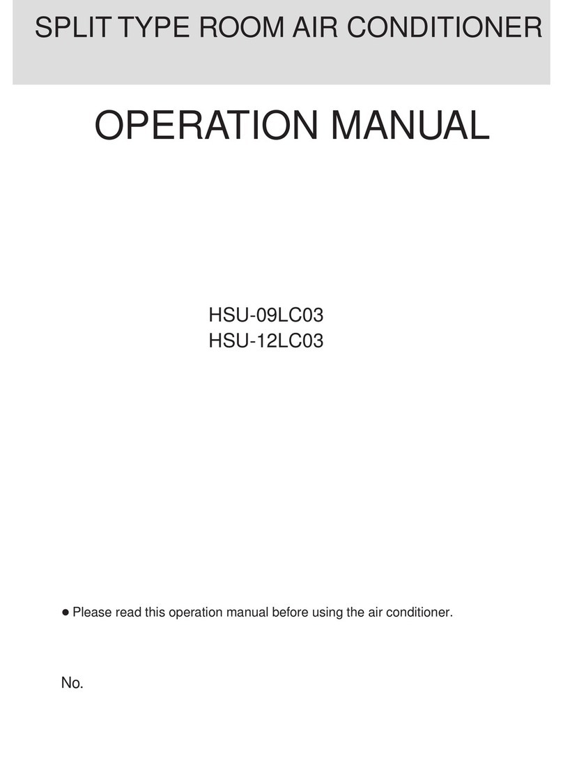 Haier HSU-09LC03 Operation manual