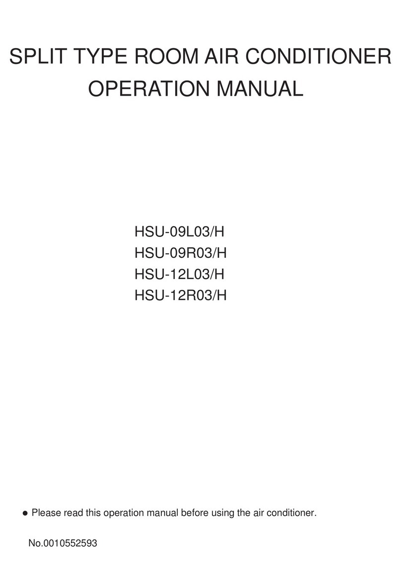 Haier HSU-09L03/H User manual Haier HSU-09L03/H User manual