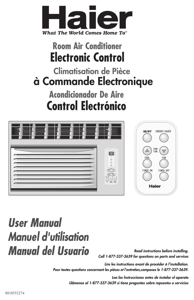 Haier HWR06XC3 User manual