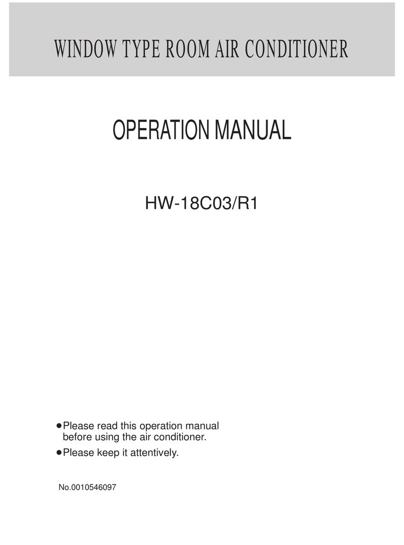 Haier HW-18C03 User manual Haier HW-18C03 User manual