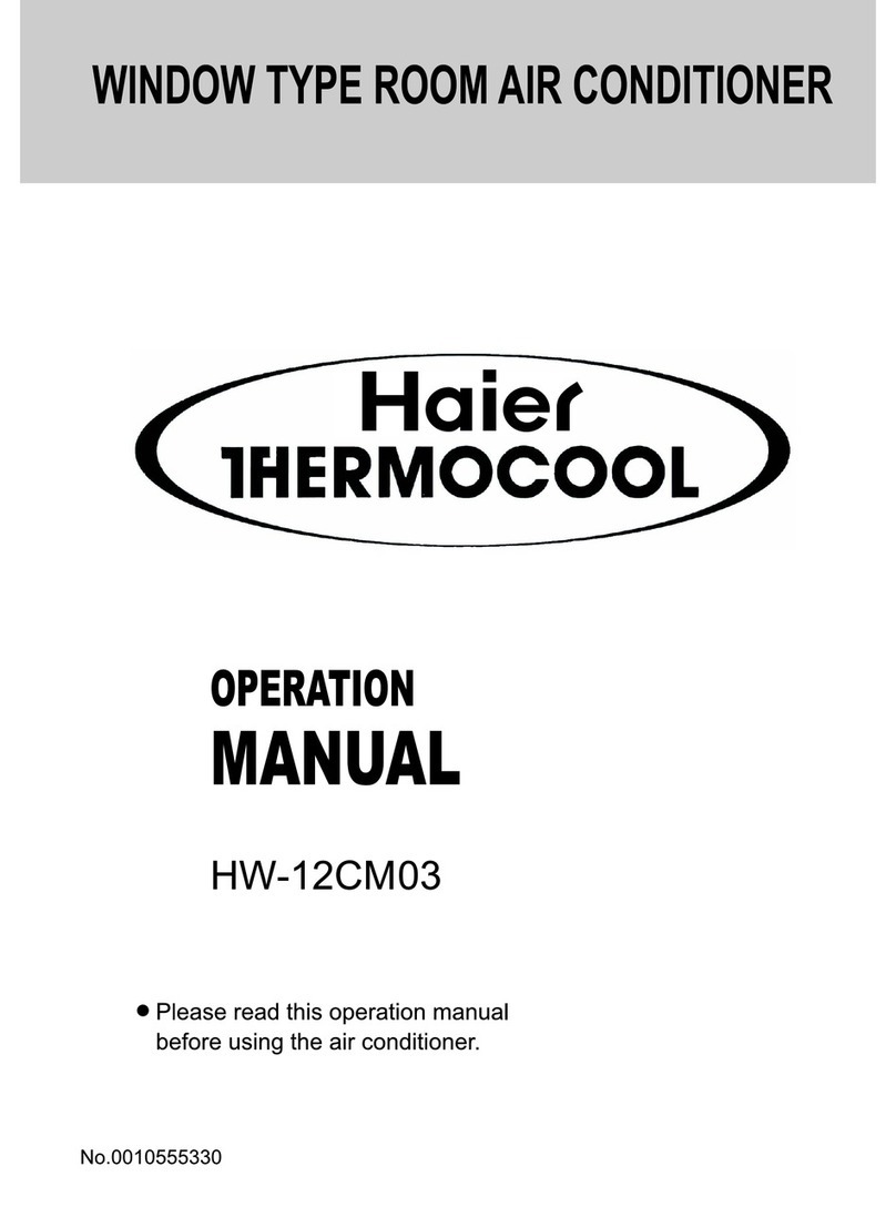 Haier Thermocool HW-12CM03 User manual