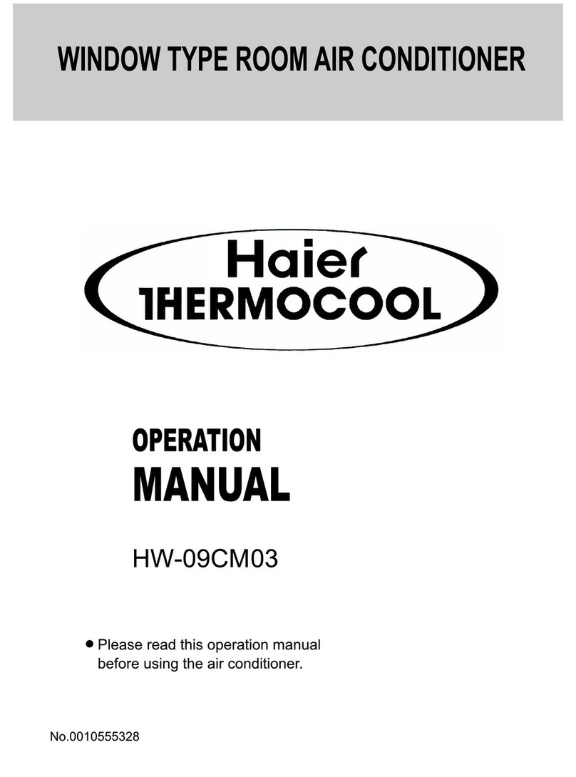 Haier Thermocool HW-09CM03 Operation manual