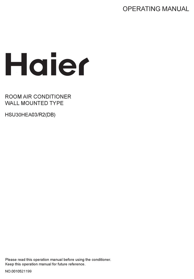 Haier HSU30HEA03/R2 User manual Haier HSU30HEA03/R2 User manual