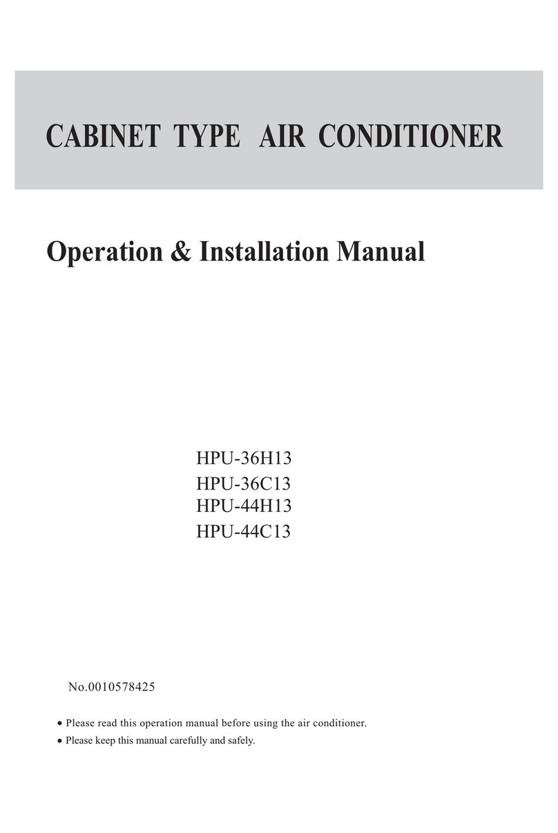 Haier HPU-36C13 User manual