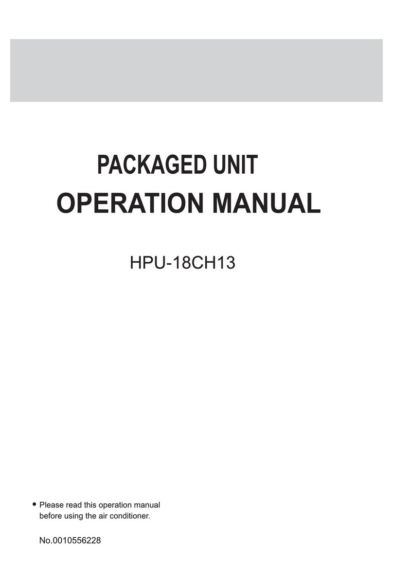 Haier HPU-18CH13 HPU-123C01 User manual